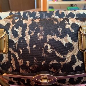 Coach Animal Print Satchel